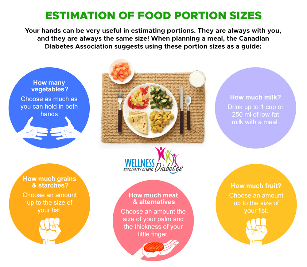 Diabetes Meal Plan - Estimation of Food Portion Sizes